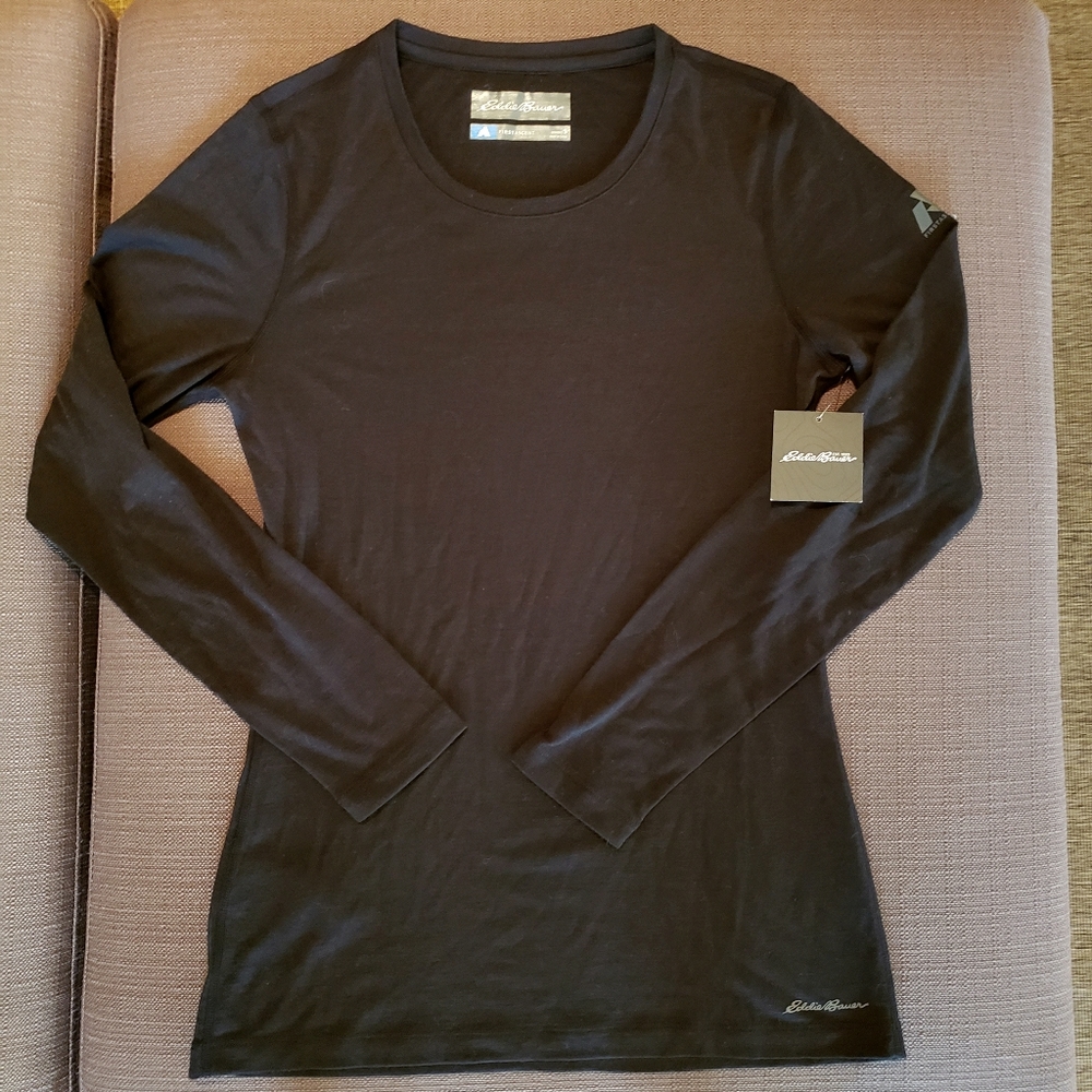 W Eddie Bauer First Ascent Merino Base Layer Top